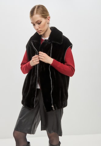 Manteau d’hiver CESARE GASPARI en noir