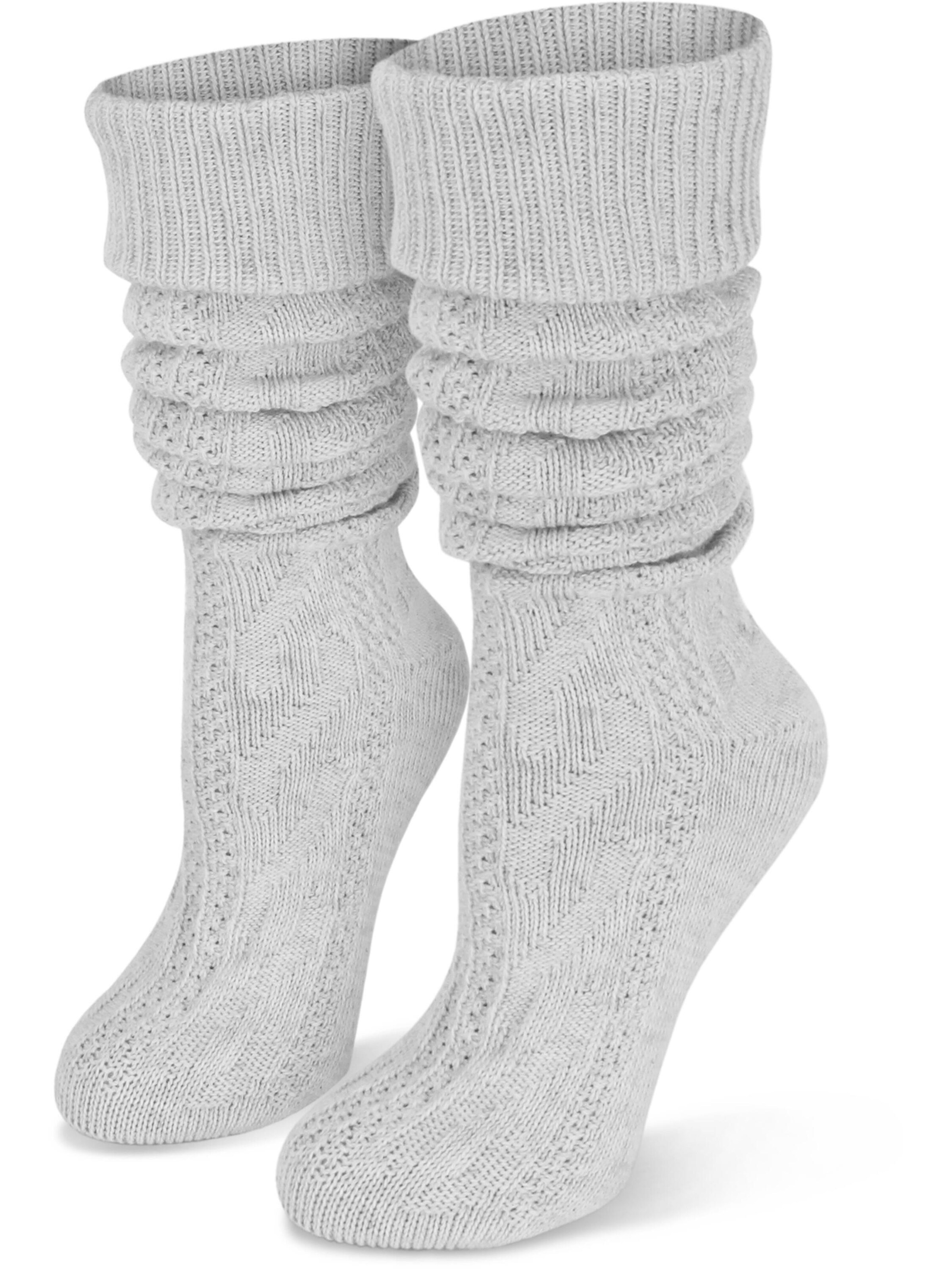 normani - Calcetines tradicionales en blanco