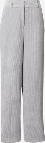 COMMA Wide leg Trousers in Grey: front