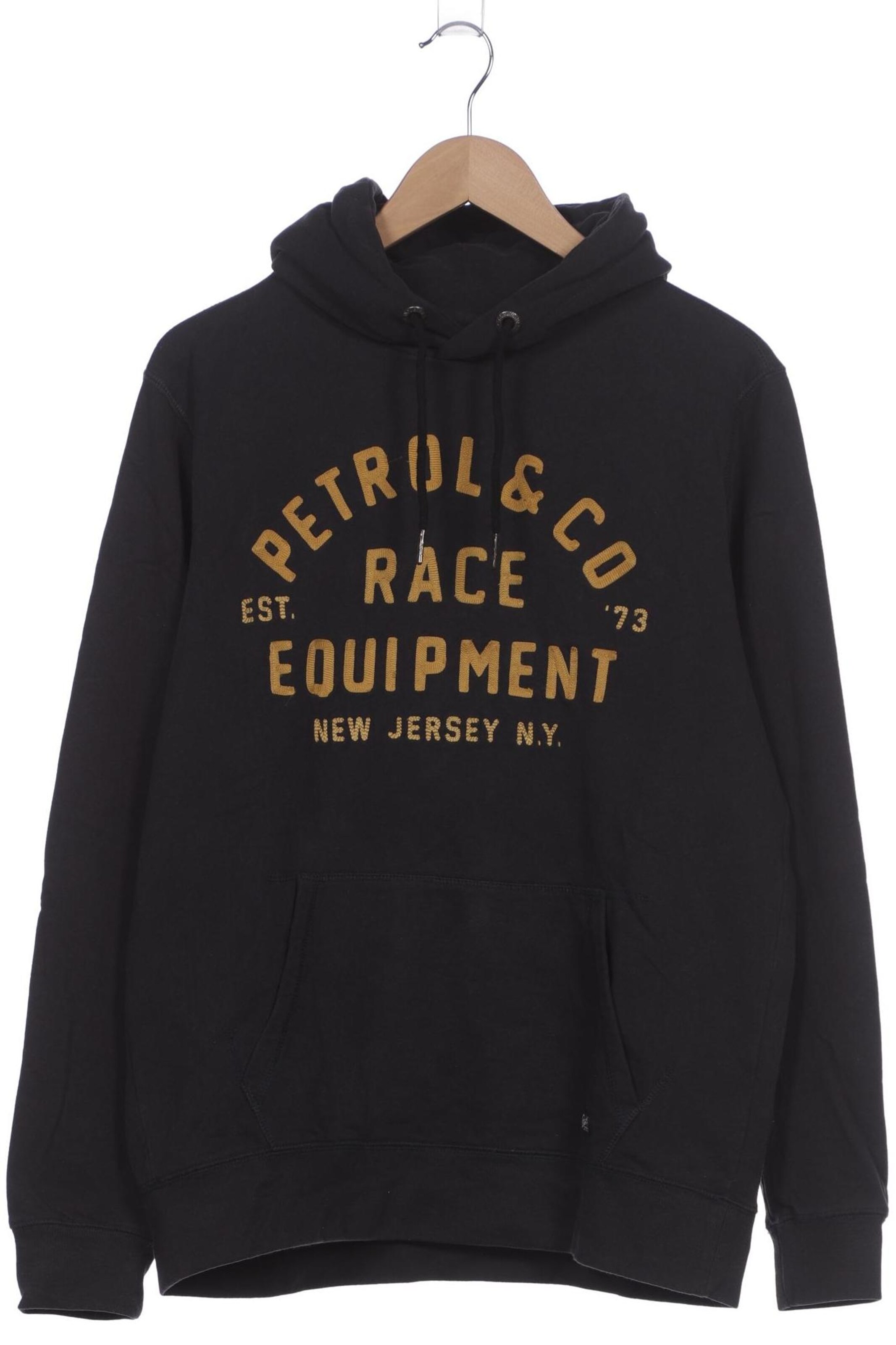 Petrol Industries Sweatshirt & Zip-Up Hoodie in L in Blue: front