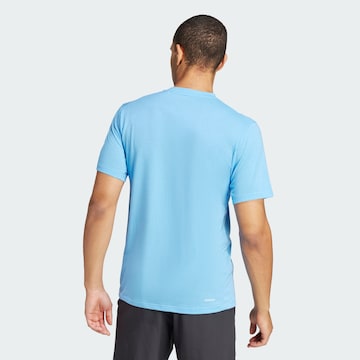 ADIDAS PERFORMANCE Functioneel shirt 'Train Essentials Feelready' in Blauw