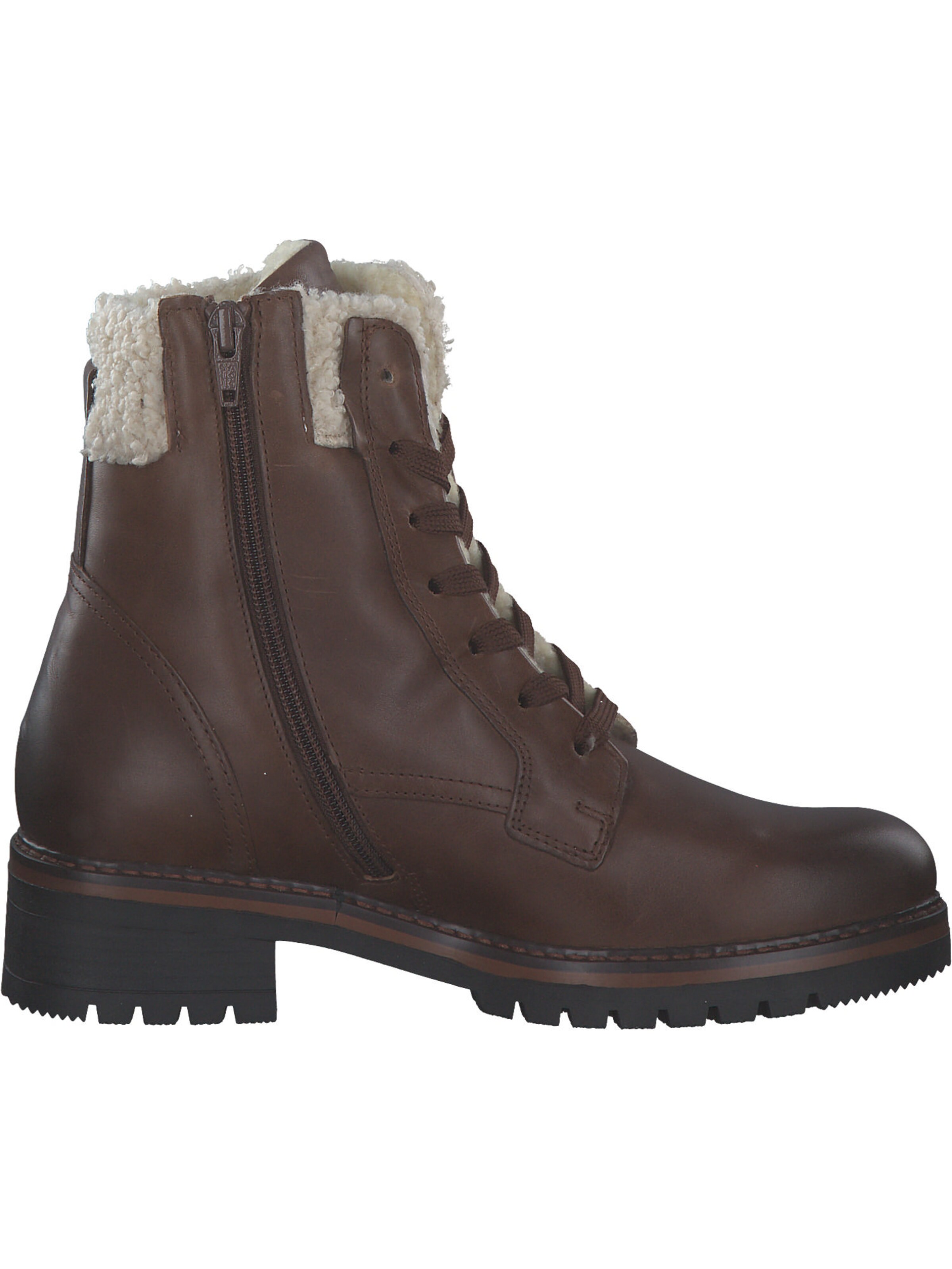 GABOR Schnürstiefelette in Braun