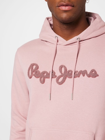 Pepe Jeans Sweatshirt 'RYAN' in Roze