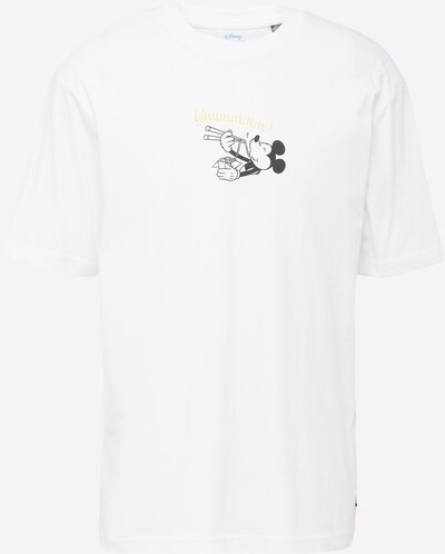 Only & Sons T-shirt 'DISNEY' i gul / svart / vit, Produktvy