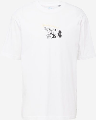 Only & Sons T-Shirt 'DISNEY' in gelb / schwarz / weiß, Produktansicht