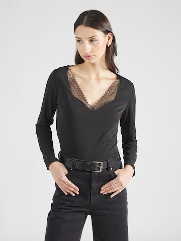 ABOUT YOU Blouse 'Samira' in Zwart: voorkant