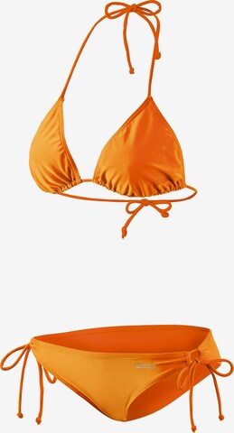 BECO the world of aquasports Triangle Bikini in Orange