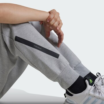 ADIDAS SPORTSWEAR Tapered Sportbroek 'Z.N.E.' in Grijs