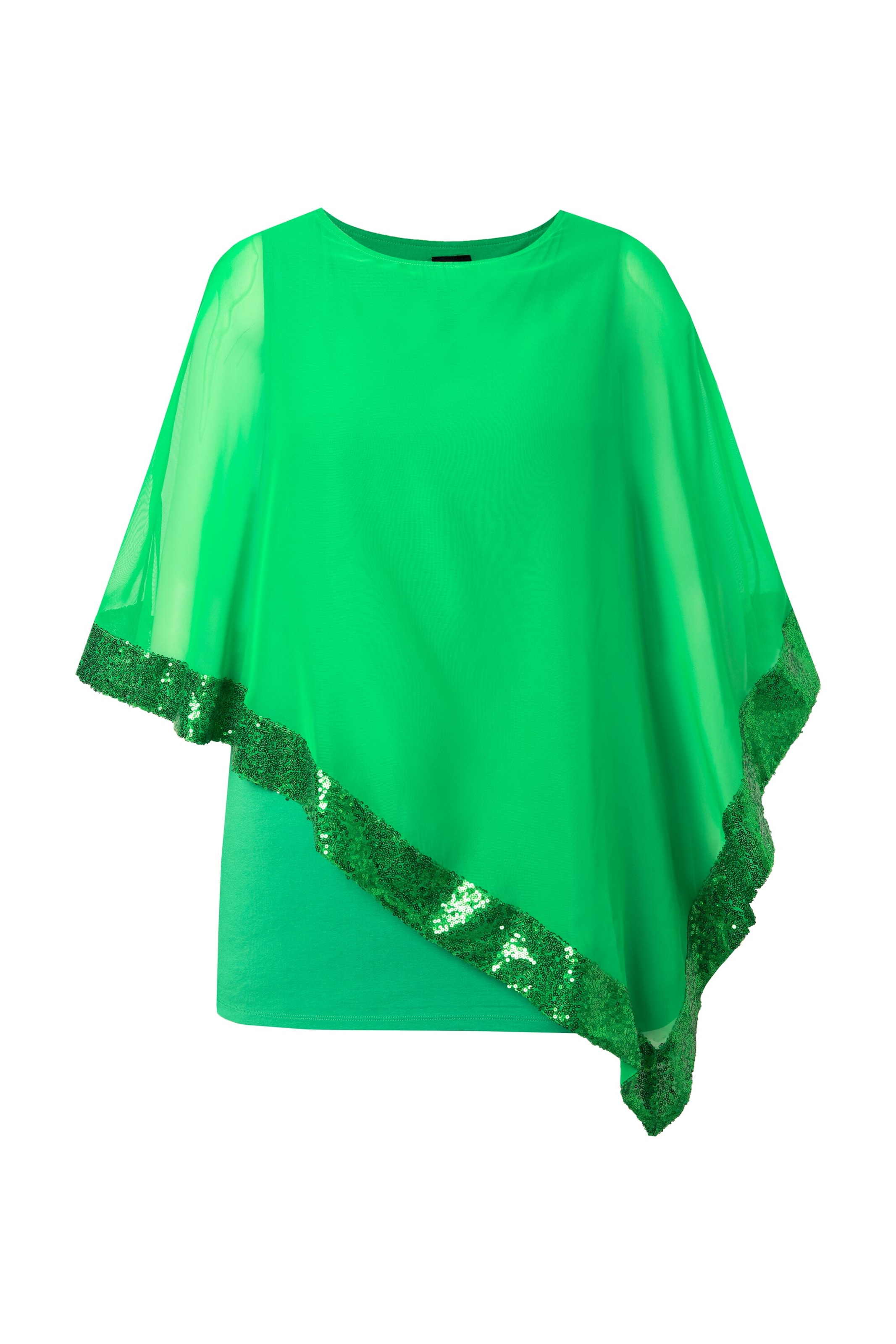 Ulla Popken Bluse in Grün: Vorderseite