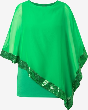 Ulla Popken Blouse in Green: front