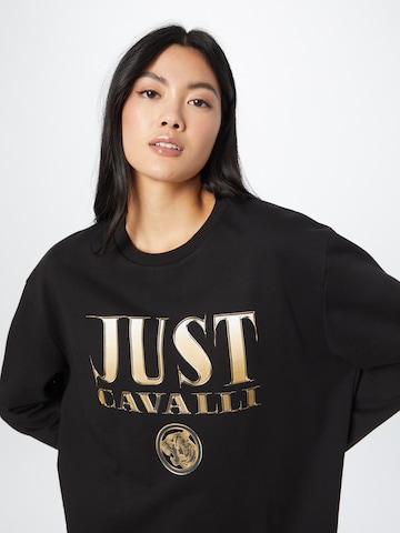 Sweat-shirt Just Cavalli en noir