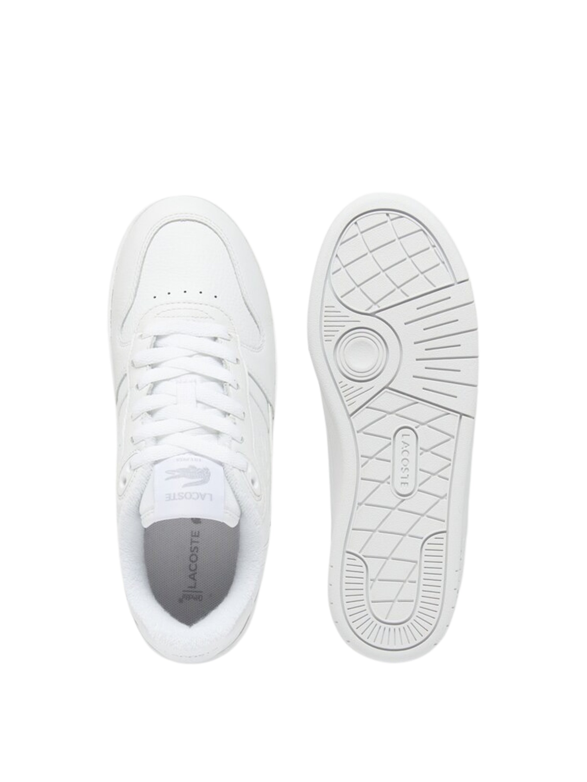 Sneaker bassa 'T-Clip Platform' di LACOSTE in bianco