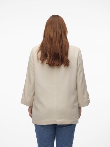 Vero Moda Curve Blazer 'DINNA' in Beige