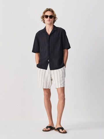 Next Loosefit Broek in Wit: voorkant