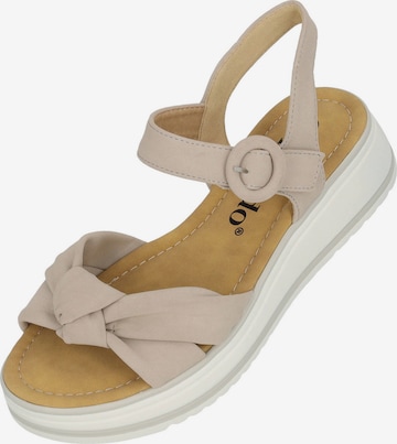 Sandales Palado en beige : devant