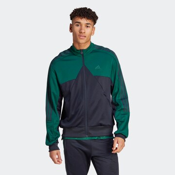 Veste de survêtement 'Tiro' ADIDAS SPORTSWEAR en noir : devant