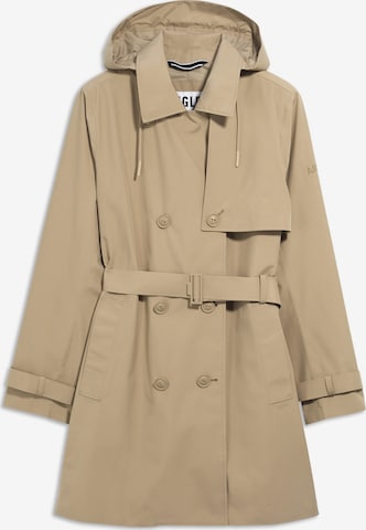AIGLE Välikausitakki värissä beige: etupuoli