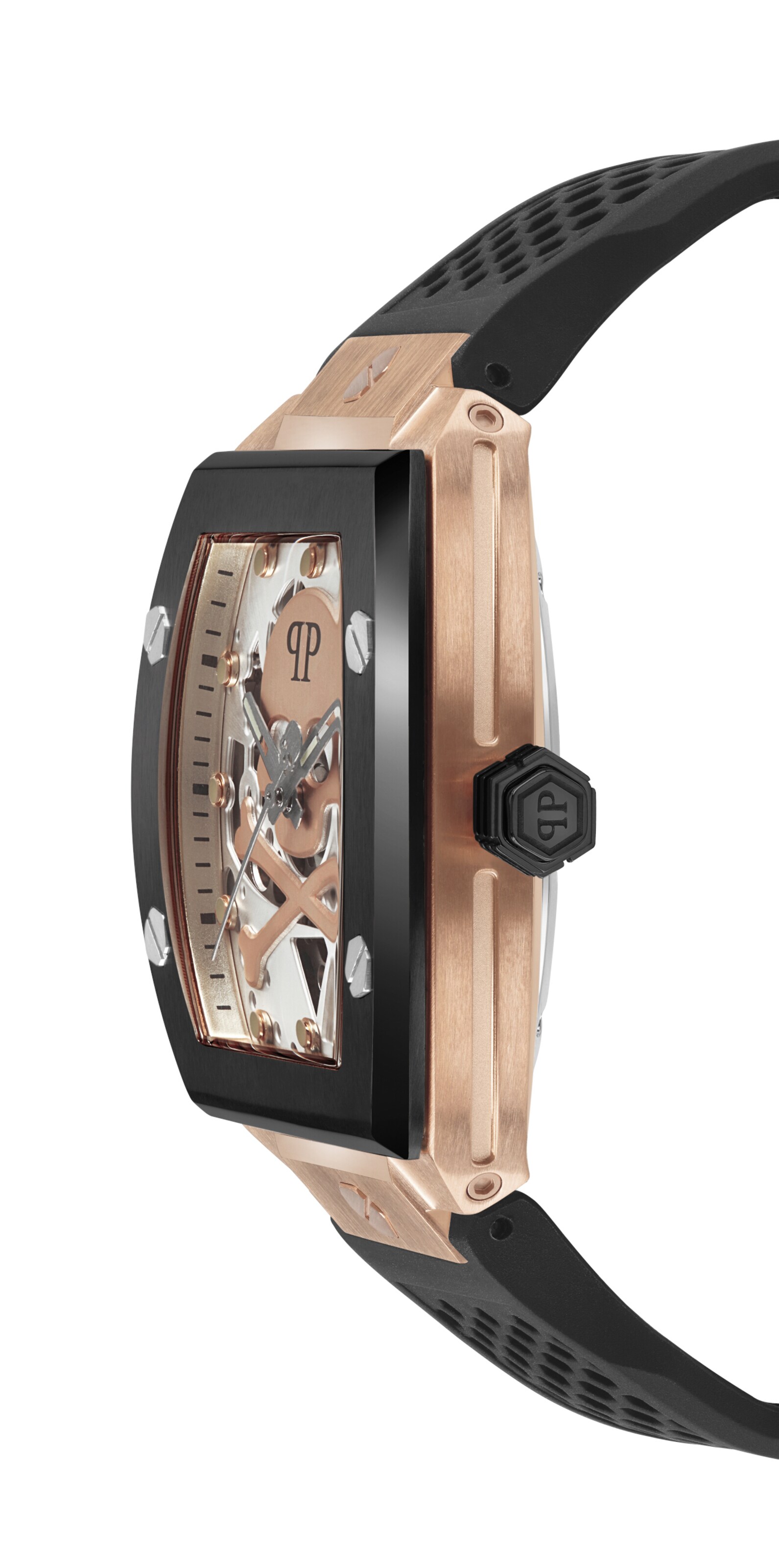 Philipp Plein Analog watch 'The $keleton' in Black