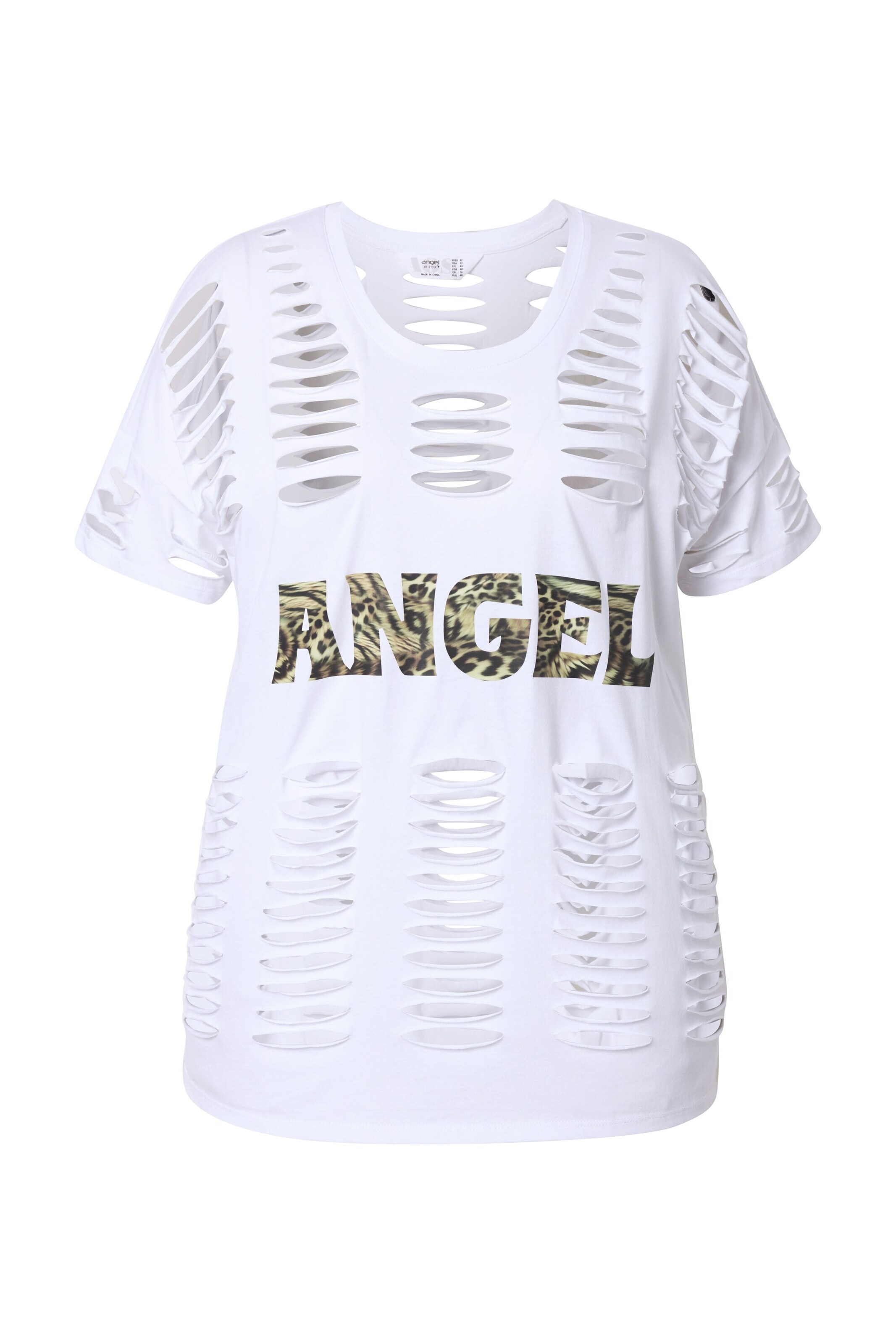 Angel of Style Shirt in Wit: voorkant