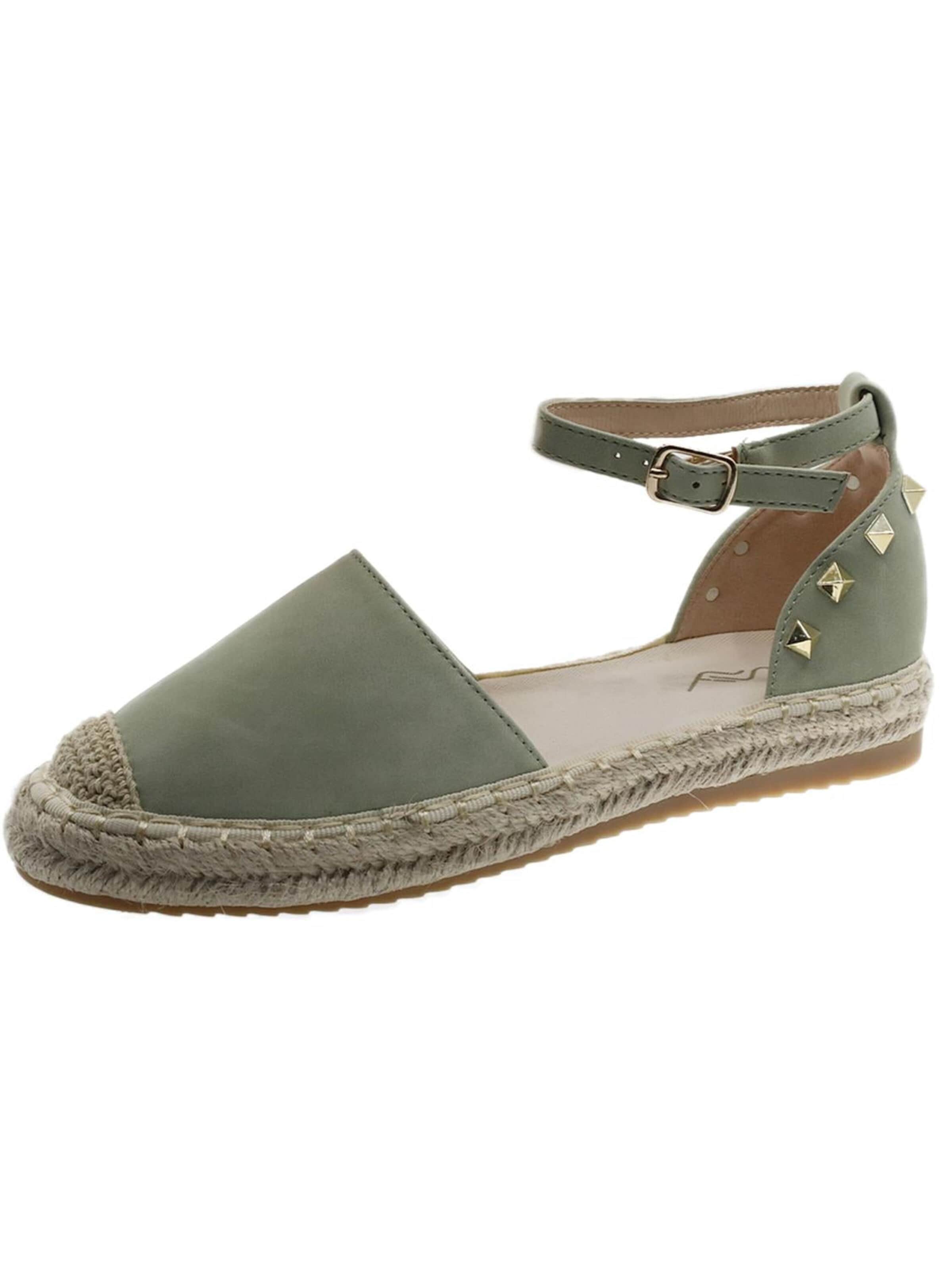 Espadrilles Beppi en vert : devant