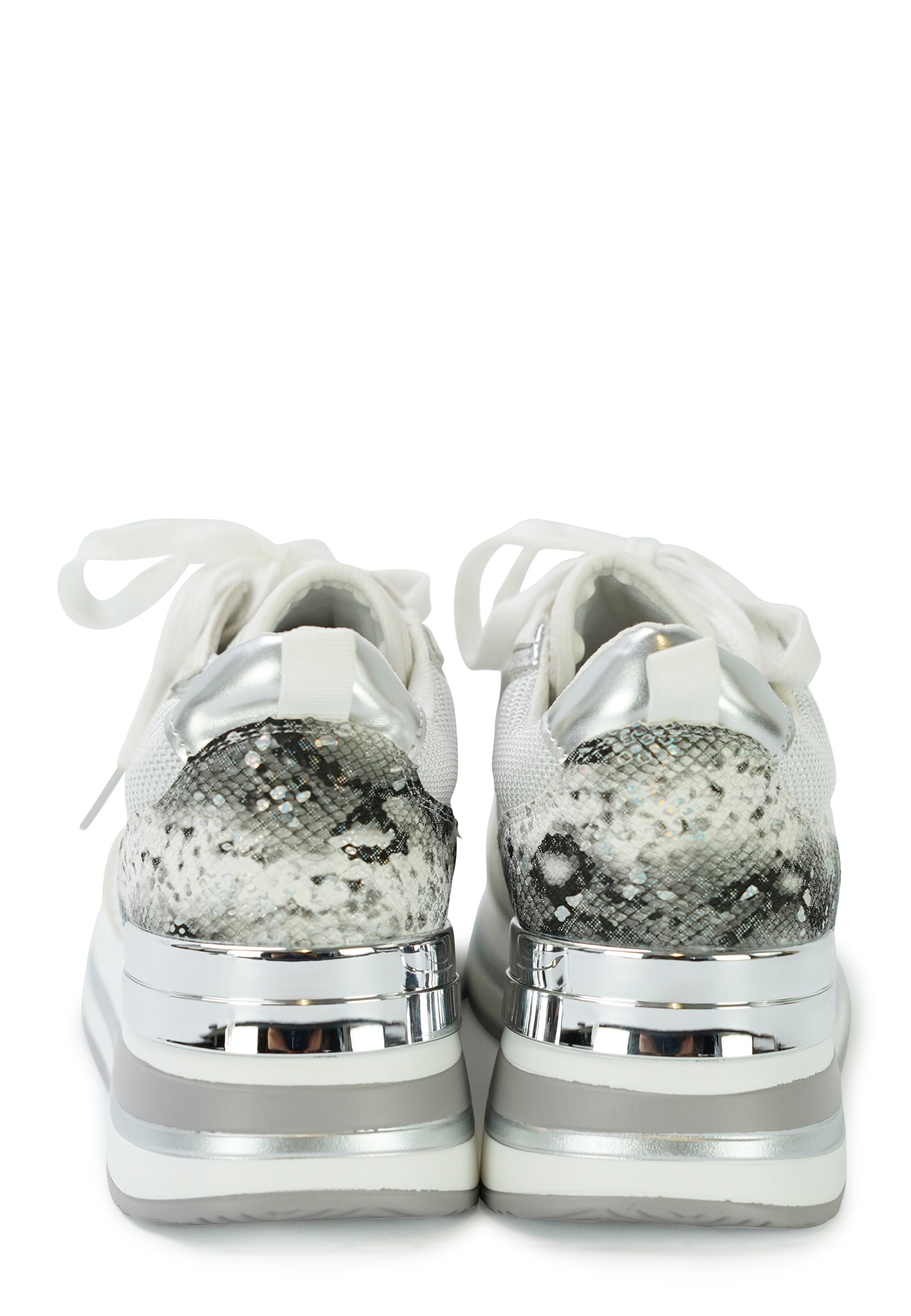 Lady Glory Platform trainers 'VITA' in White