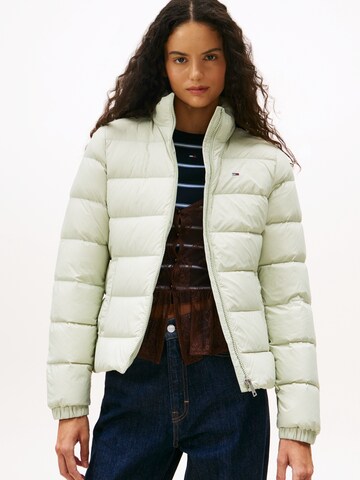Tommy Jeans Jacke in Grün: Vorderseite