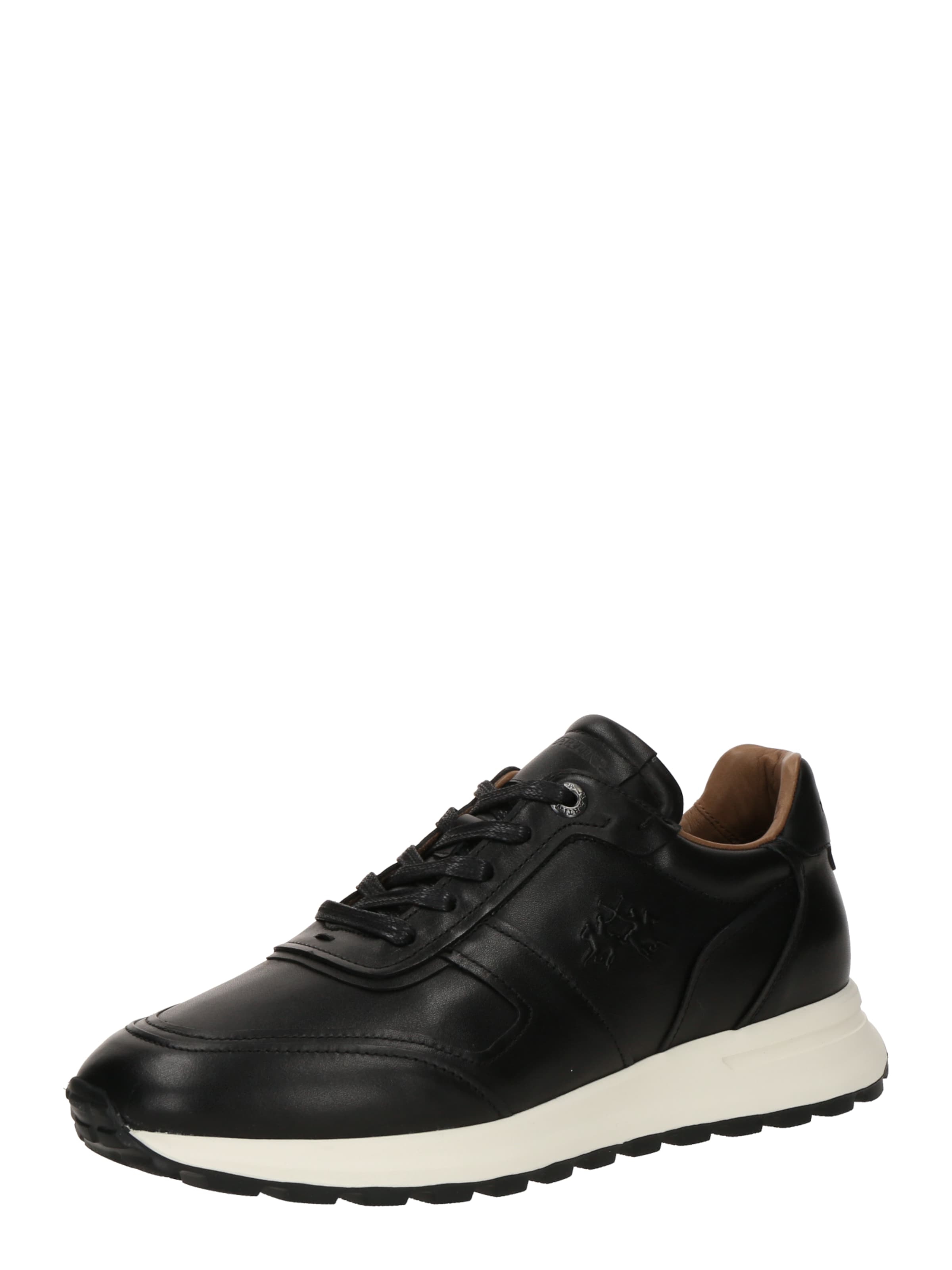 La Martina Sneakers in Black: front