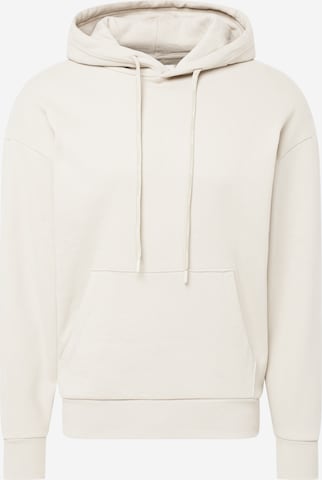 TOM TAILOR DENIM Sweatshirt in Beige: front