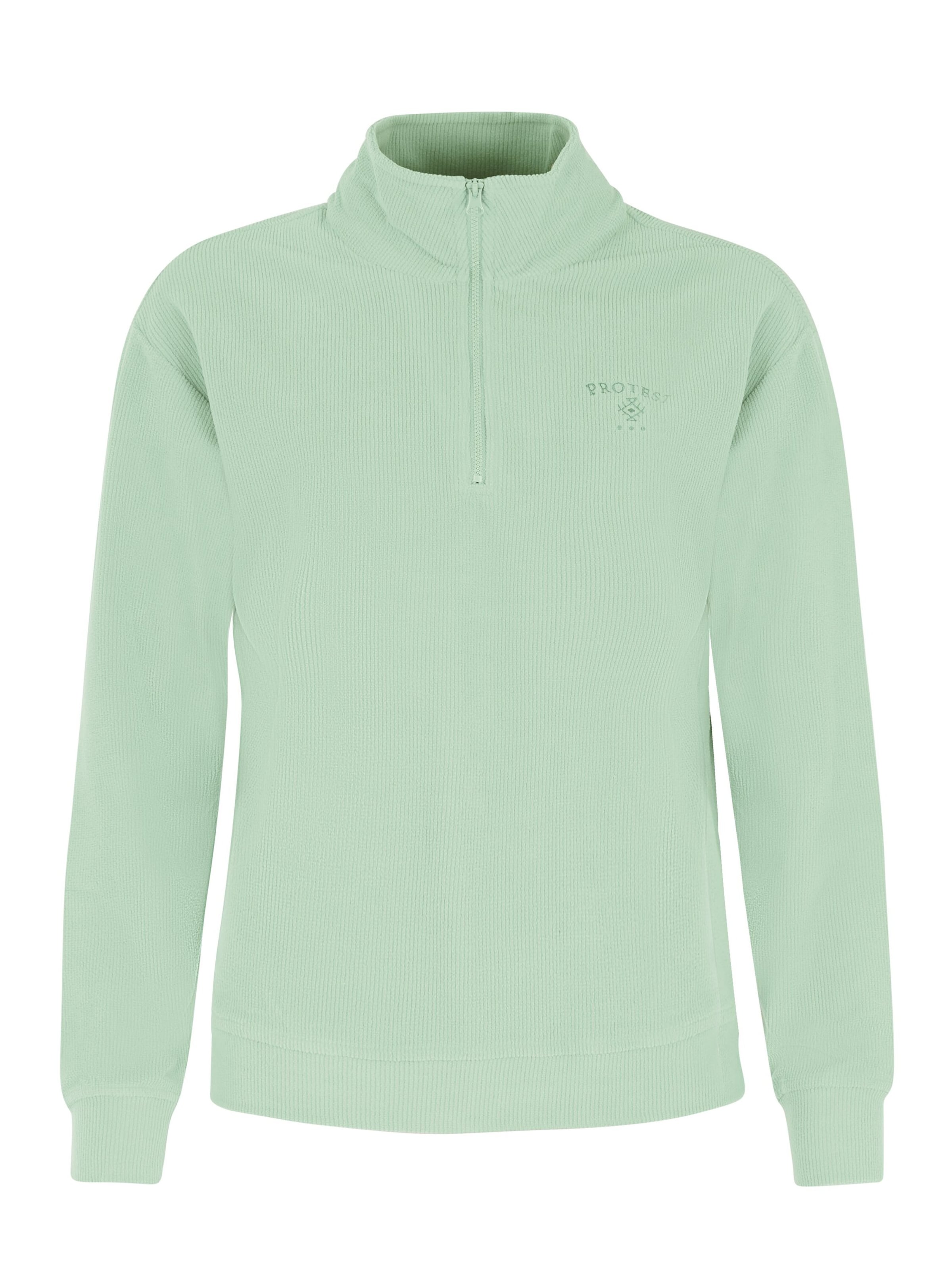 PROTEST Athletic Sweatshirt 'PRTNAPPA' in Green: front