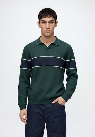 JACK & JONES Свитер 'JORFREDERIKSBERG' в Зеленый: спереди