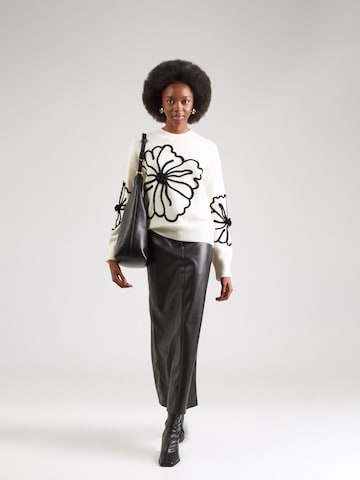 Derhy Sweater 'ABBY' in White