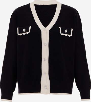 CHANI Knit Cardigan in Black: front