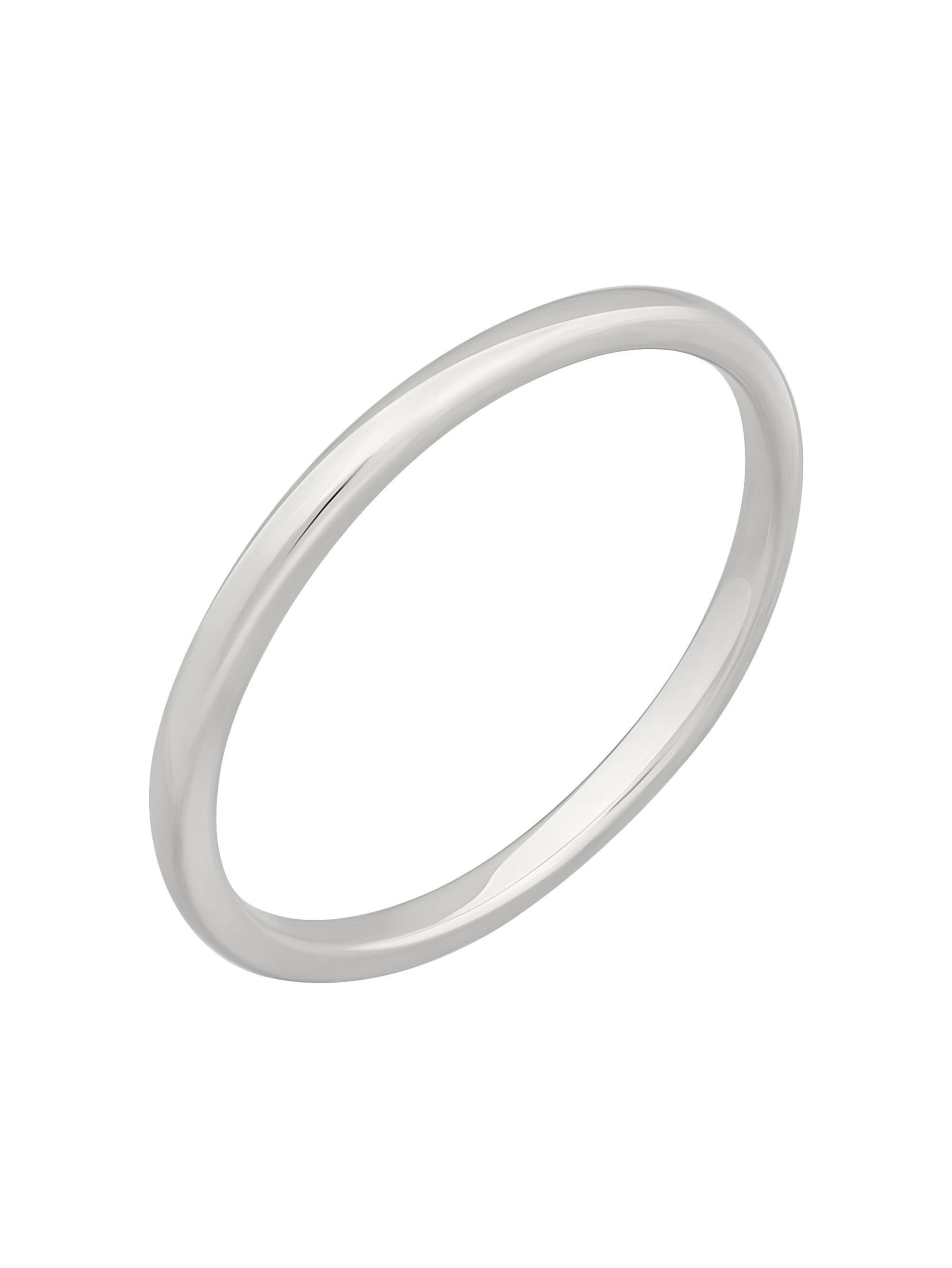 caï Ring in Weiß: Vorderseite