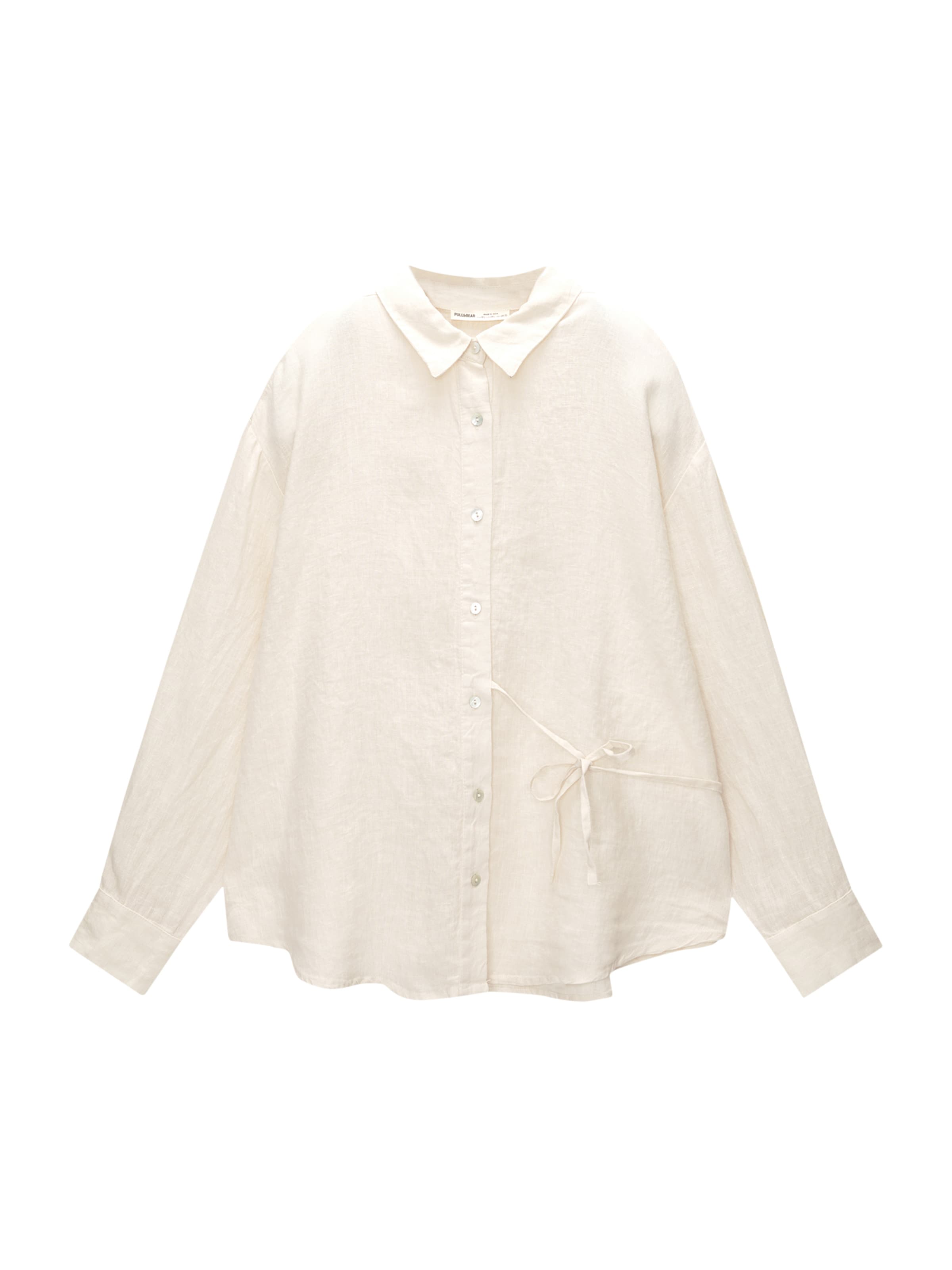 Pull&Bear Bluse in creme, Produktansicht