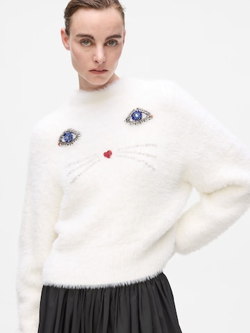 Karl Lagerfeld Sveter - Biela