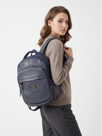 Zaino 'Zaino Coveri unisex poliestere - Chiusura zip e tasche laterali' di Coveri Collection in blu