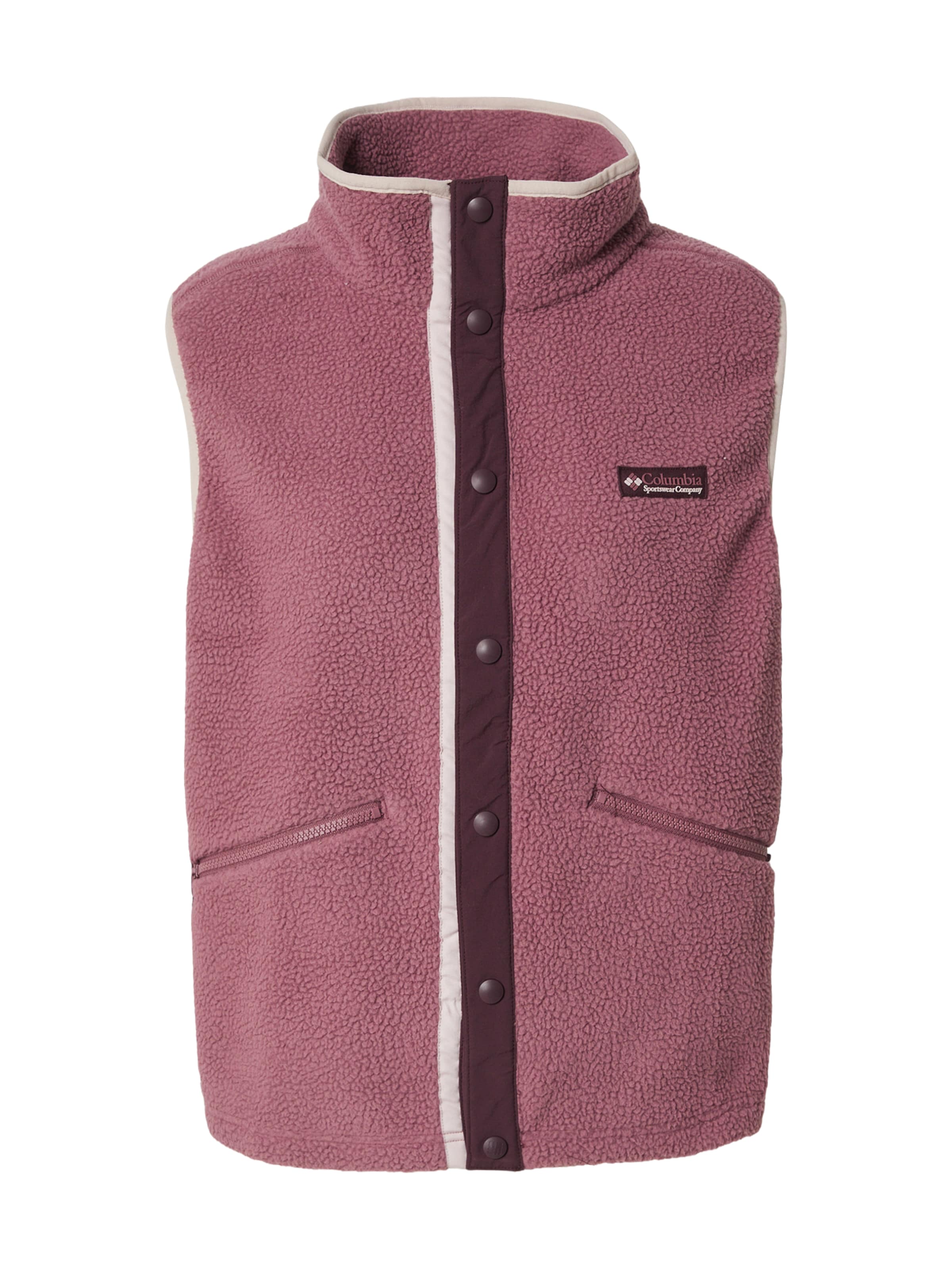 COLUMBIA Sportbodywarmer 'Helvetia™' in Lila: voorkant
