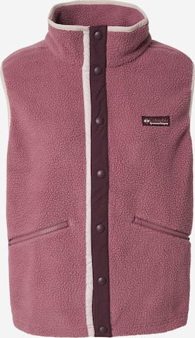 COLUMBIA Sportbodywarmer 'Helvetia™' in Lila: voorkant