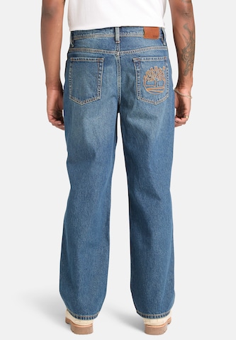 TIMBERLAND Wide leg Τζιν σε μπλε
