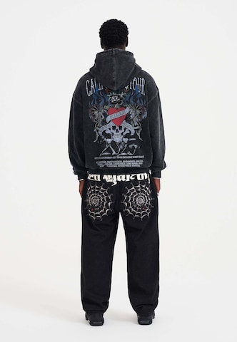 Pull-over 'California Tour' Ed Hardy en noir
