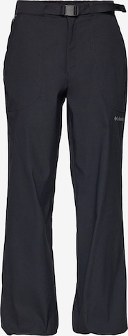 COLUMBIAregular Hlače za vanjske uvjete 'Brea Falls™' - crna boja: prednji dio