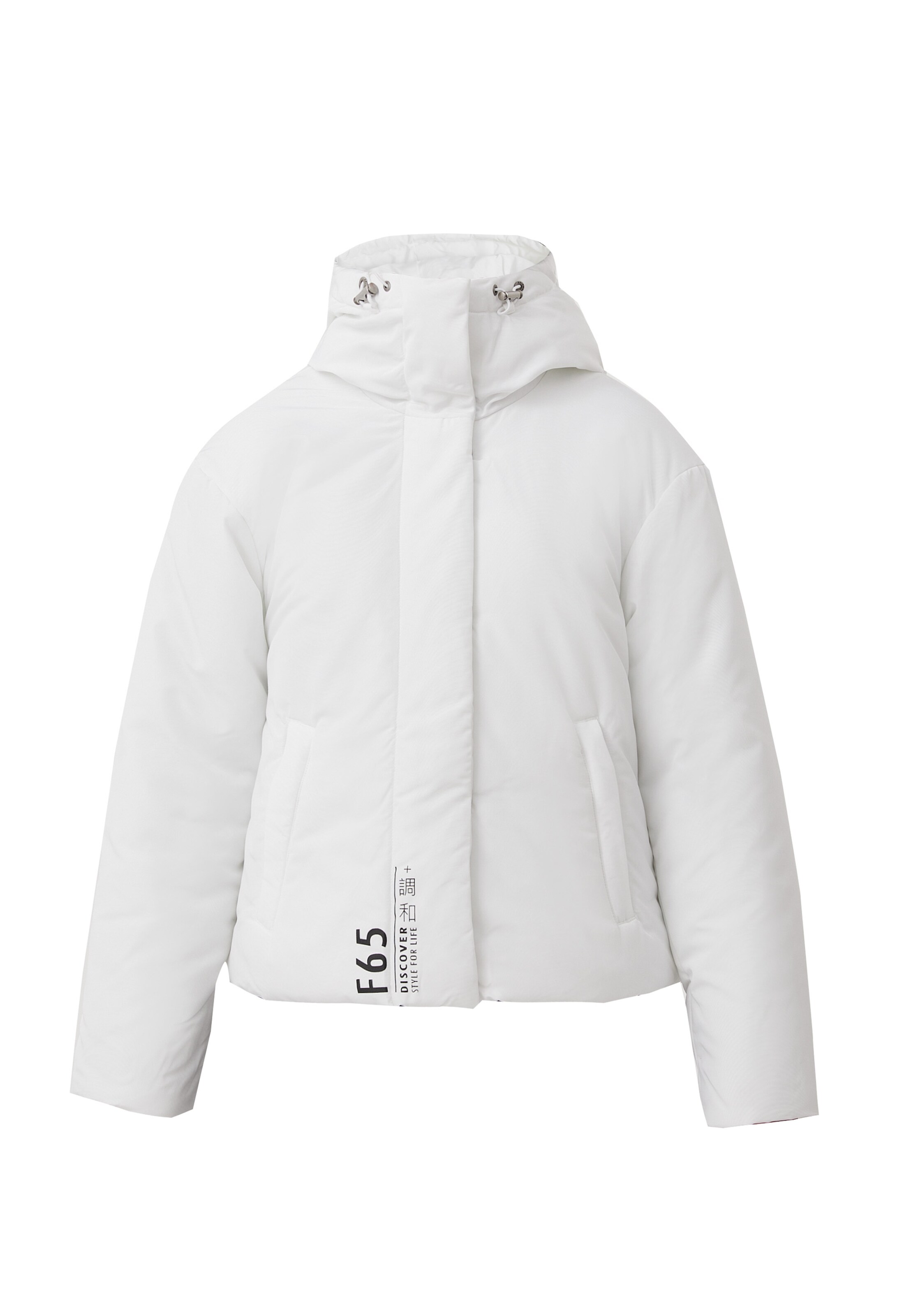 Finn Flare Freizeitjacke in Weiß: Vorderseite