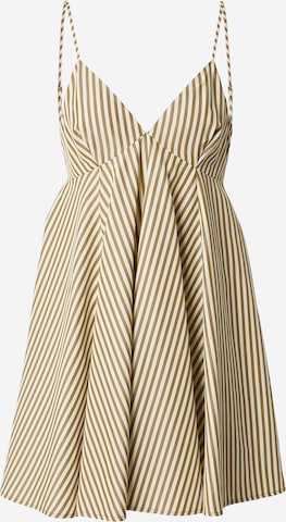Robe d’été 'Adeline' EDITED en beige : devant