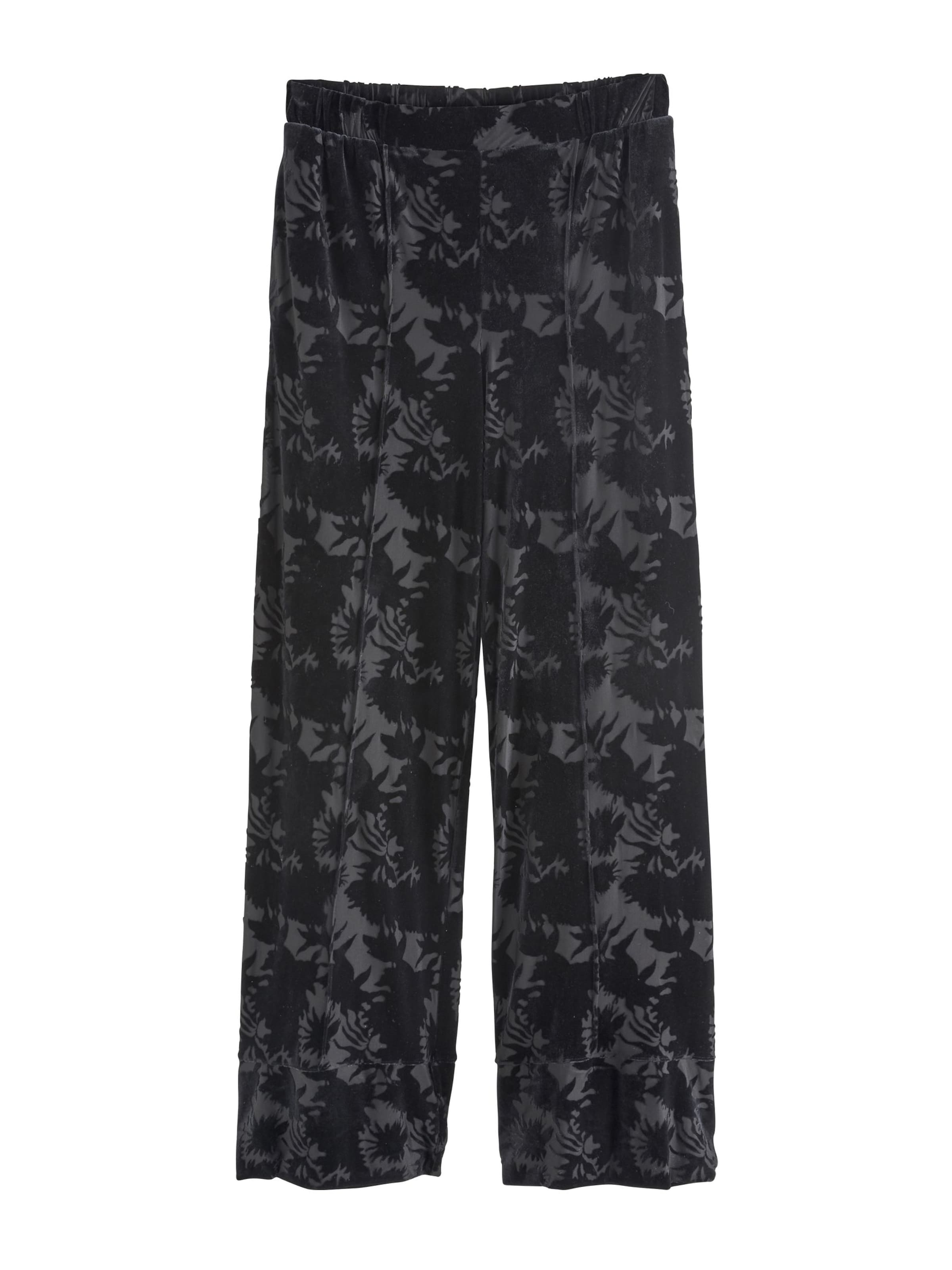Next Pantalon en gris / noir, Vue avec produit
