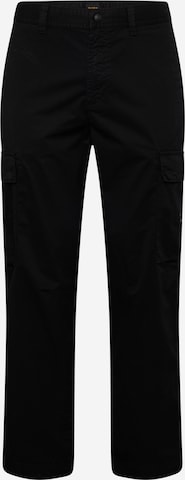 regular Pantaloni cargo 'Sisla' di BOSS Orange in nero: frontale