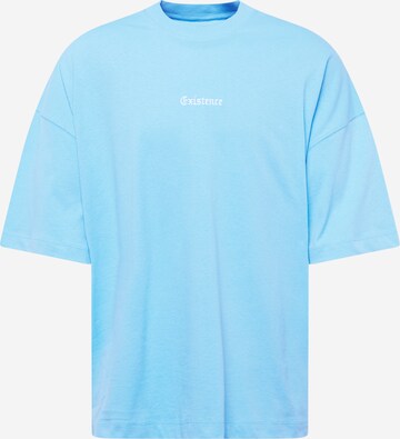 T-Shirt TOPMAN en bleu : devant