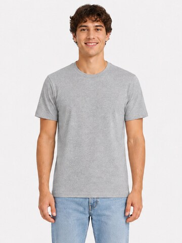 YTWOO Shirt '3er Pack Basic T-Shirt'‌‌‌ in Grau