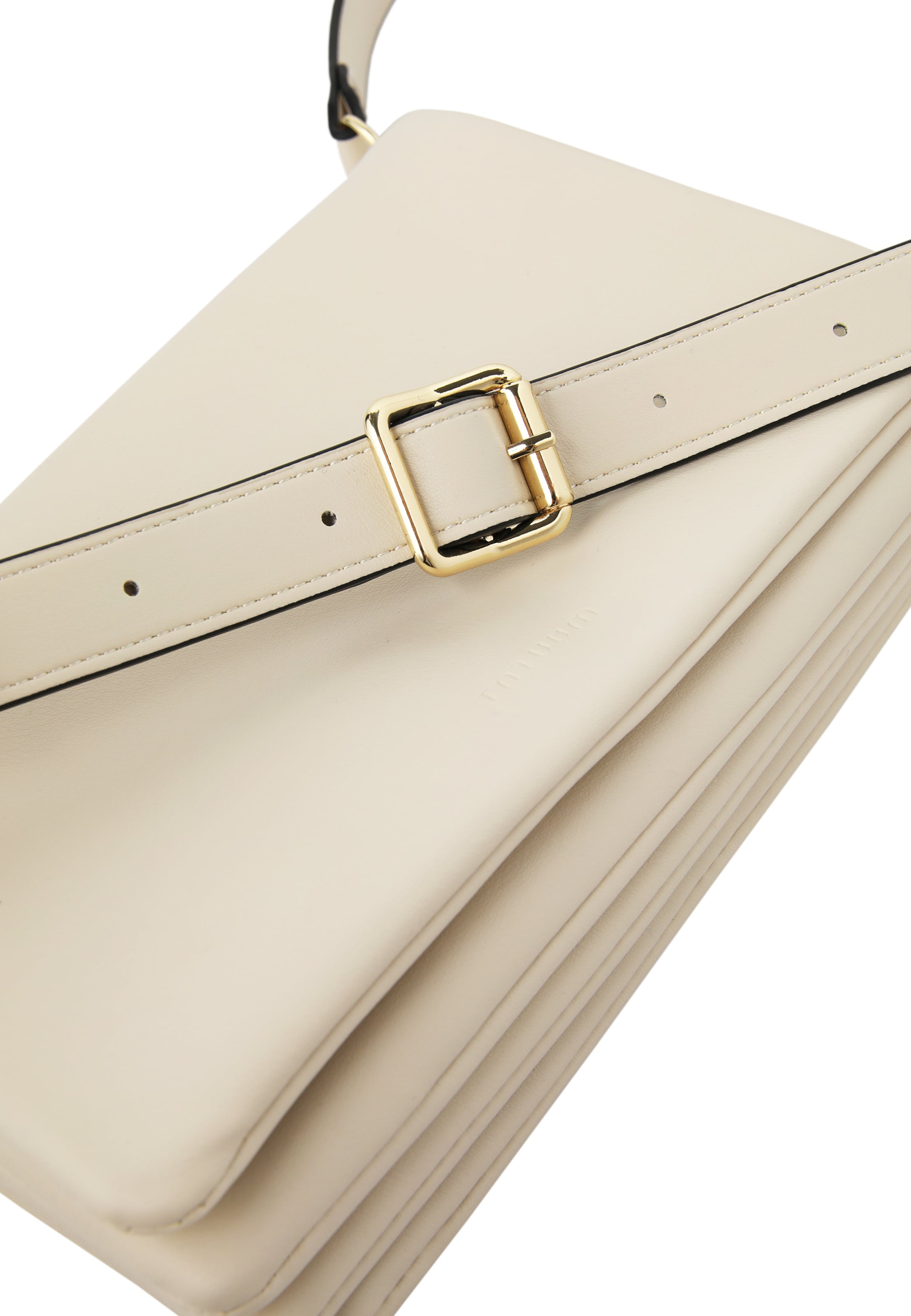 TATUUM - Mala de ombro 'Caressa' em branco