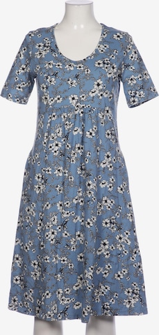 Green Cotton Dress in L in Blue: front