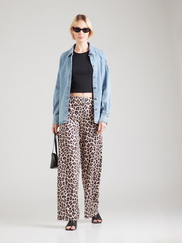 Loosefit Pantalon 'Caja' ABOUT YOU en beige